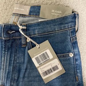 Brand new everlane high rise skinny jeans (ankle)